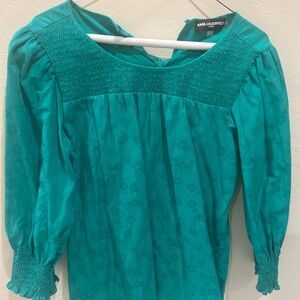Karl Lagerfeld Green Blouse - Sz M